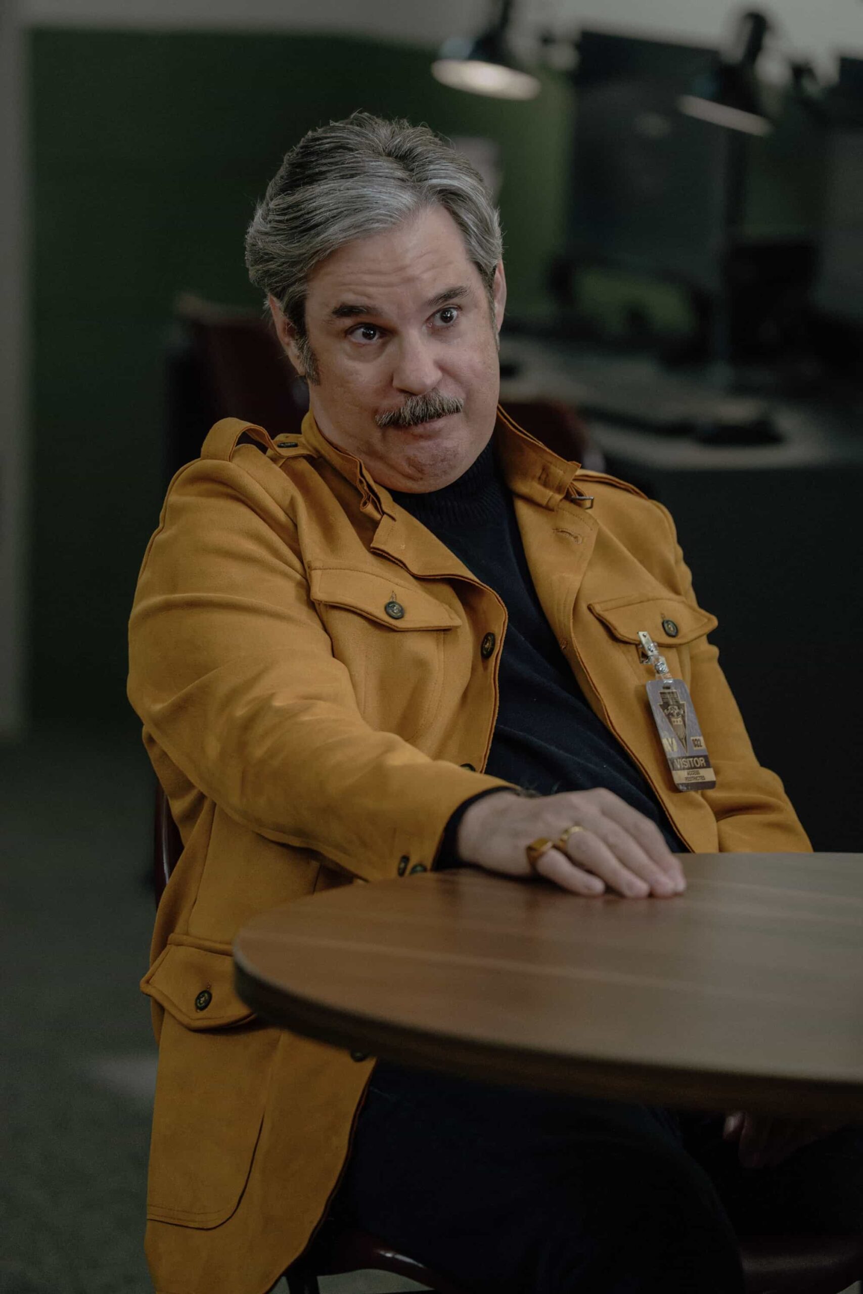Paul F. Tompkins as Brian Garrity in Criminal Minds: Evolution, episode 6, season 19  streaming on Paramount+, 2026.  CREDIT:  Michael Yarish/Paramount+ © 2026 ABC Studios Inc. and CBS Studios Inc. All Rights Reserved.