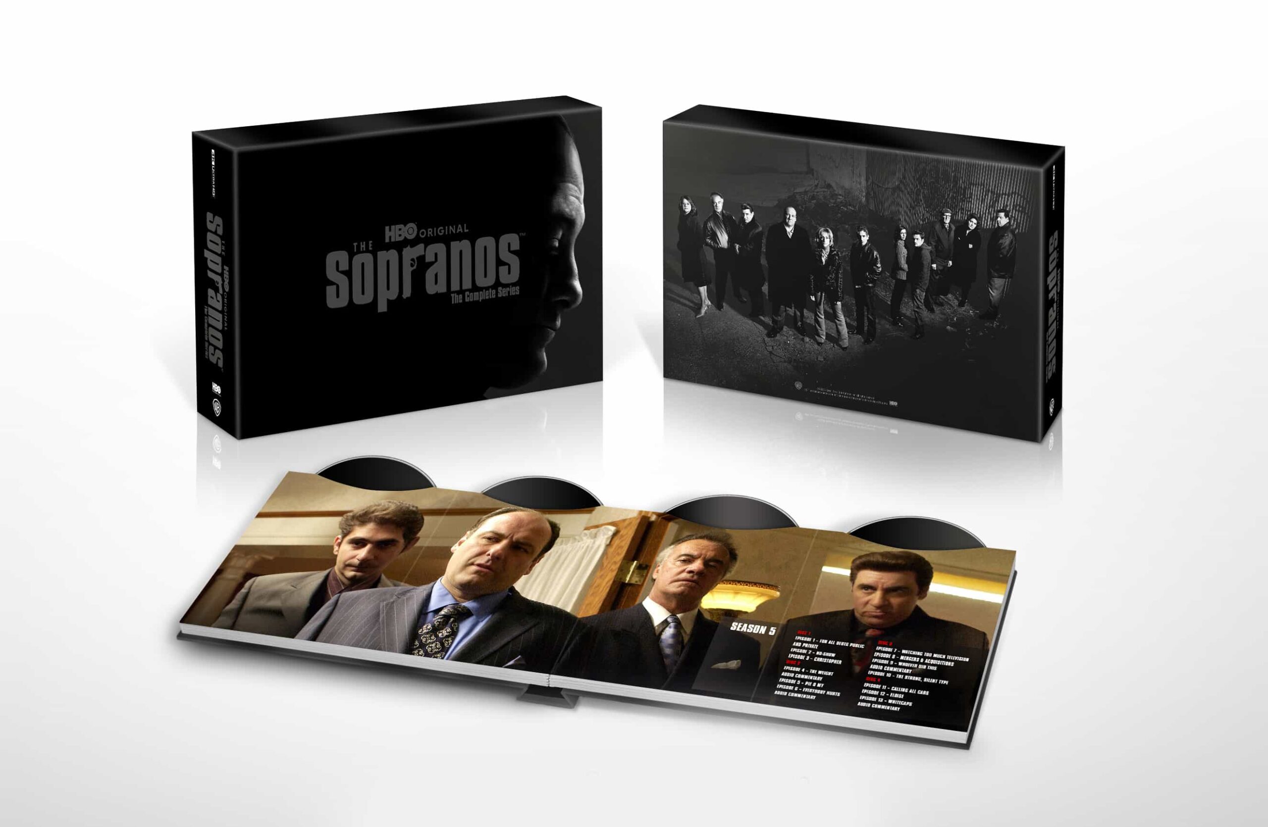 The Sopranos 4K Boxset Artwork