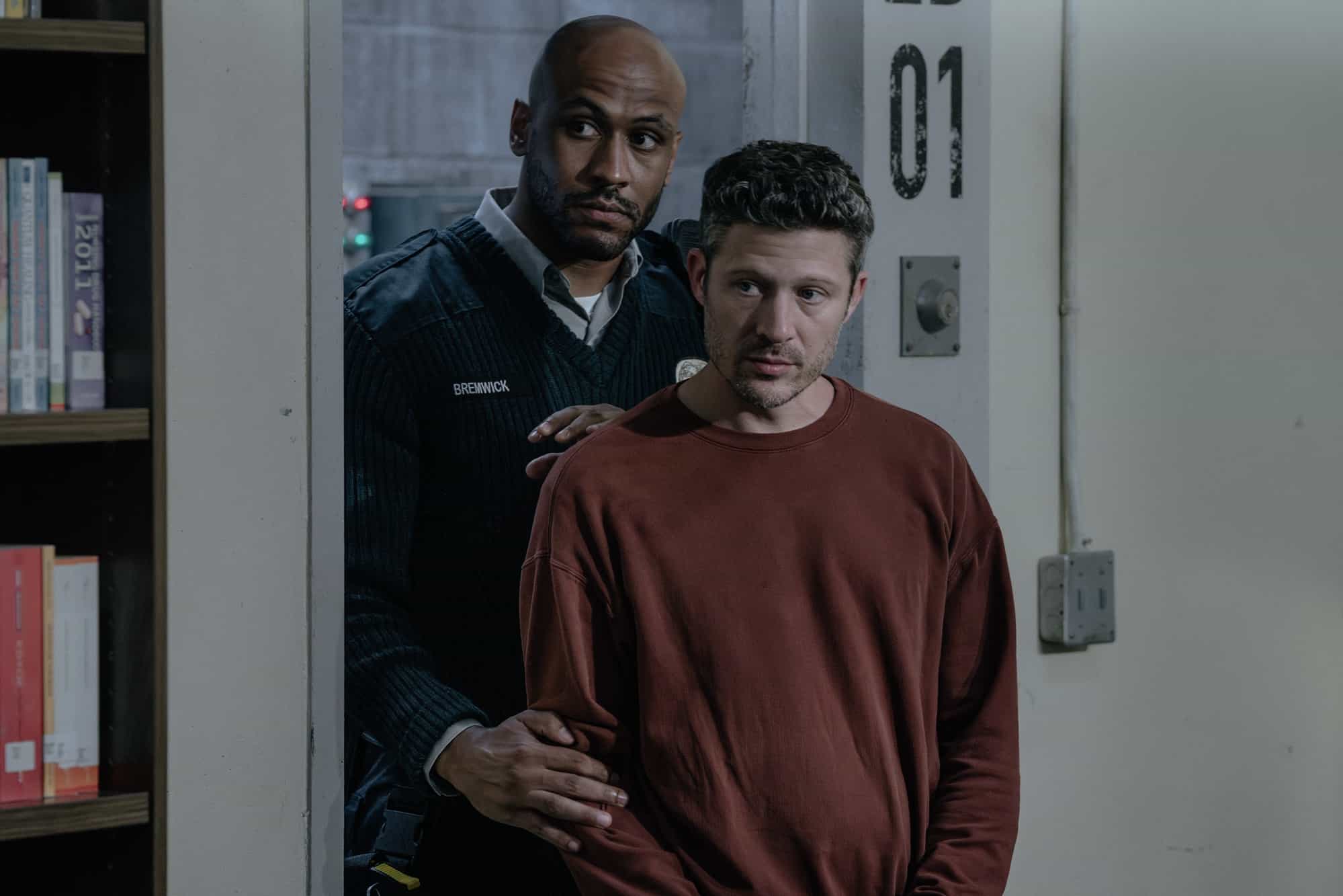 Zach Gilford as Elias Voit in Criminal Minds: Evolution, episode 7, season 19  streaming on Paramount+, 2026.  CREDIT:  Michael Yarish/Paramount+ © 2026 ABC Studios Inc. and CBS Studios Inc. All Rights Reserved.