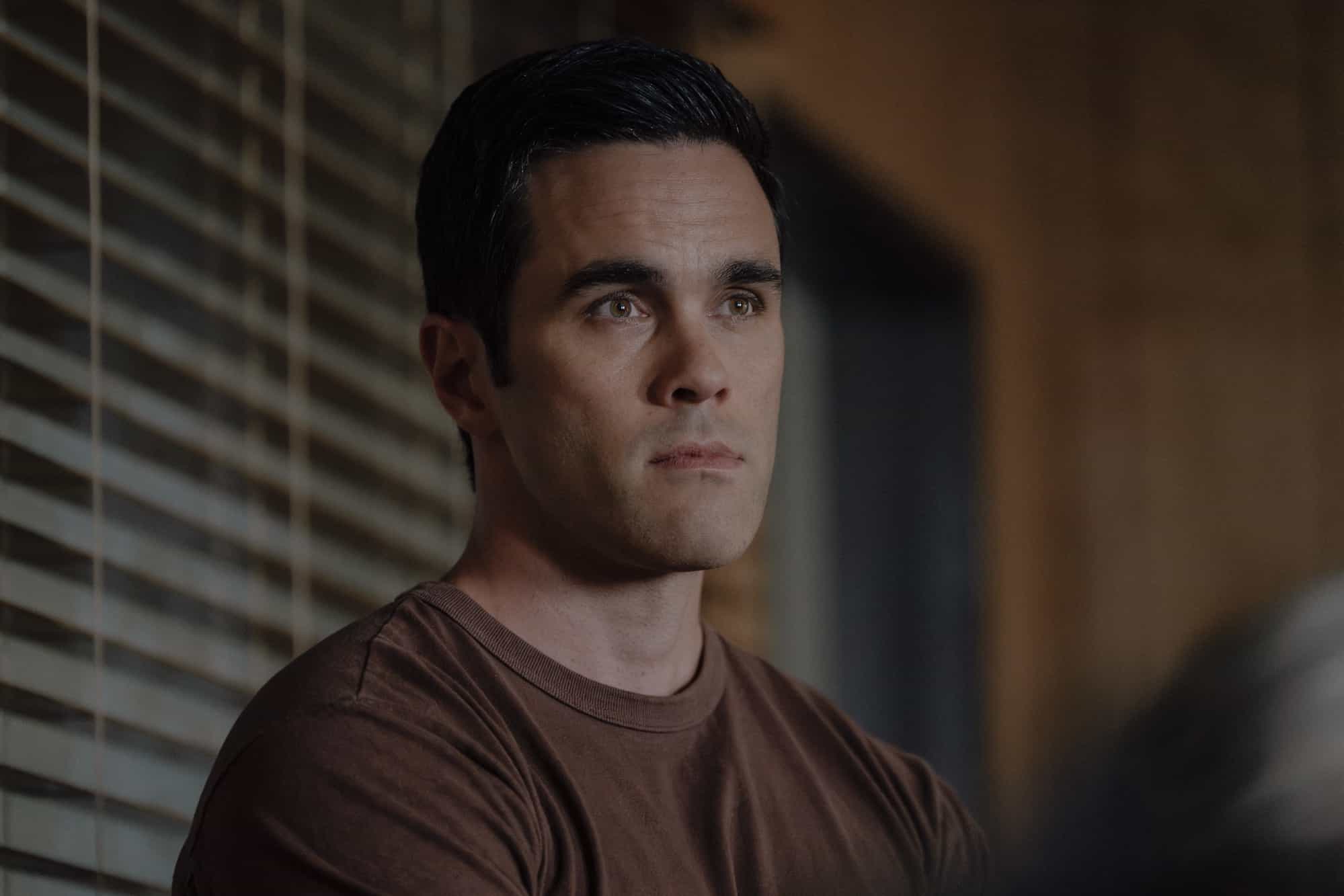 RJ Hatanaka as Tyler Green in Criminal Minds: Evolution, episode 7, season 19  streaming on Paramount+, 2026.  CREDIT:  Michael Yarish/Paramount+ © 2026 ABC Studios Inc. and CBS Studios Inc. All Rights Reserved.