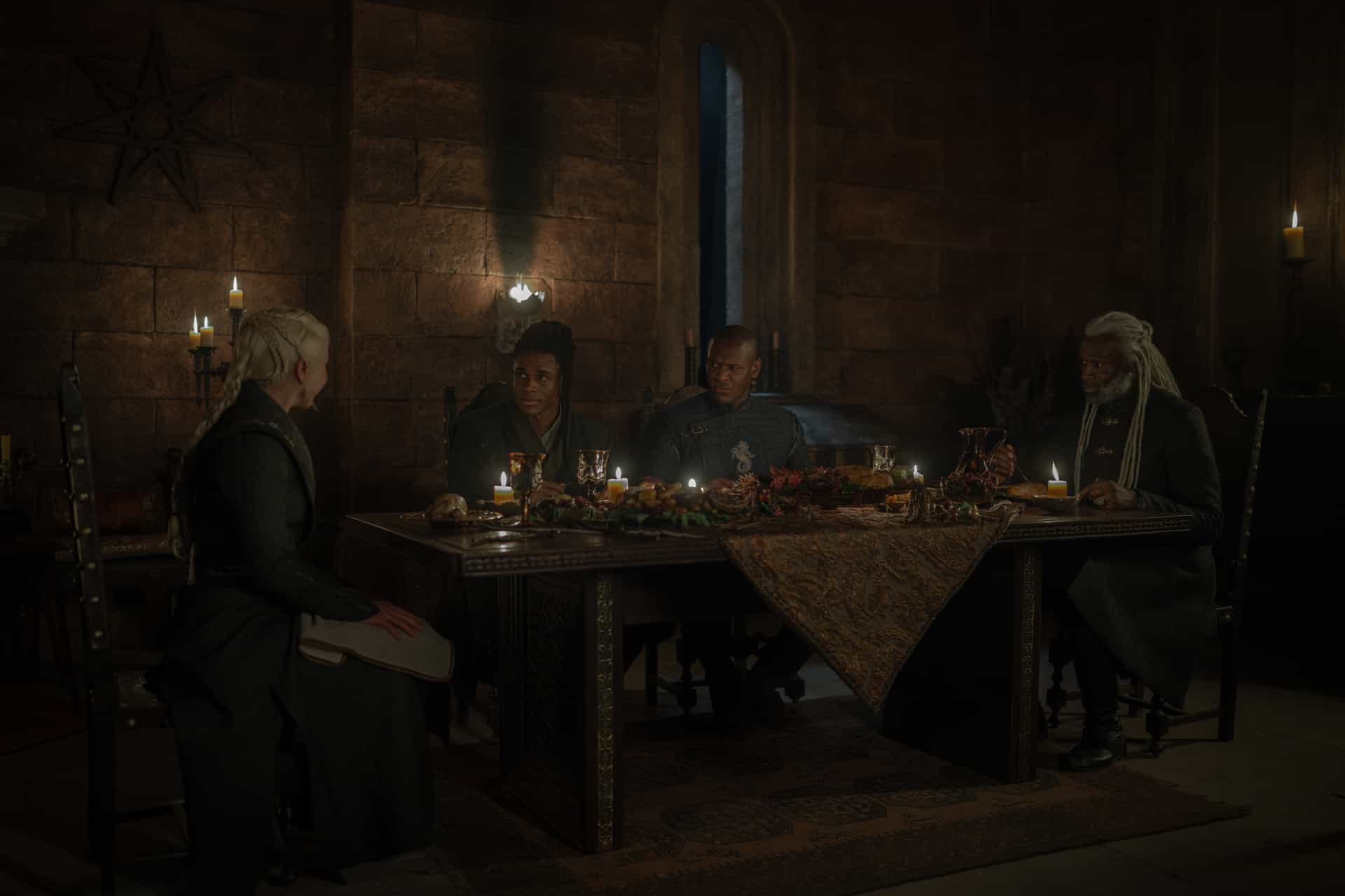 House of the Dragon Season 3 Episode 3 Photos: First Look At HBO's Next Chapter 16 Emma D’Arcy, Clinton Liberty, Abubakar Salim, Steve Toussaint HOUSE OF THE DRAGON Season 3