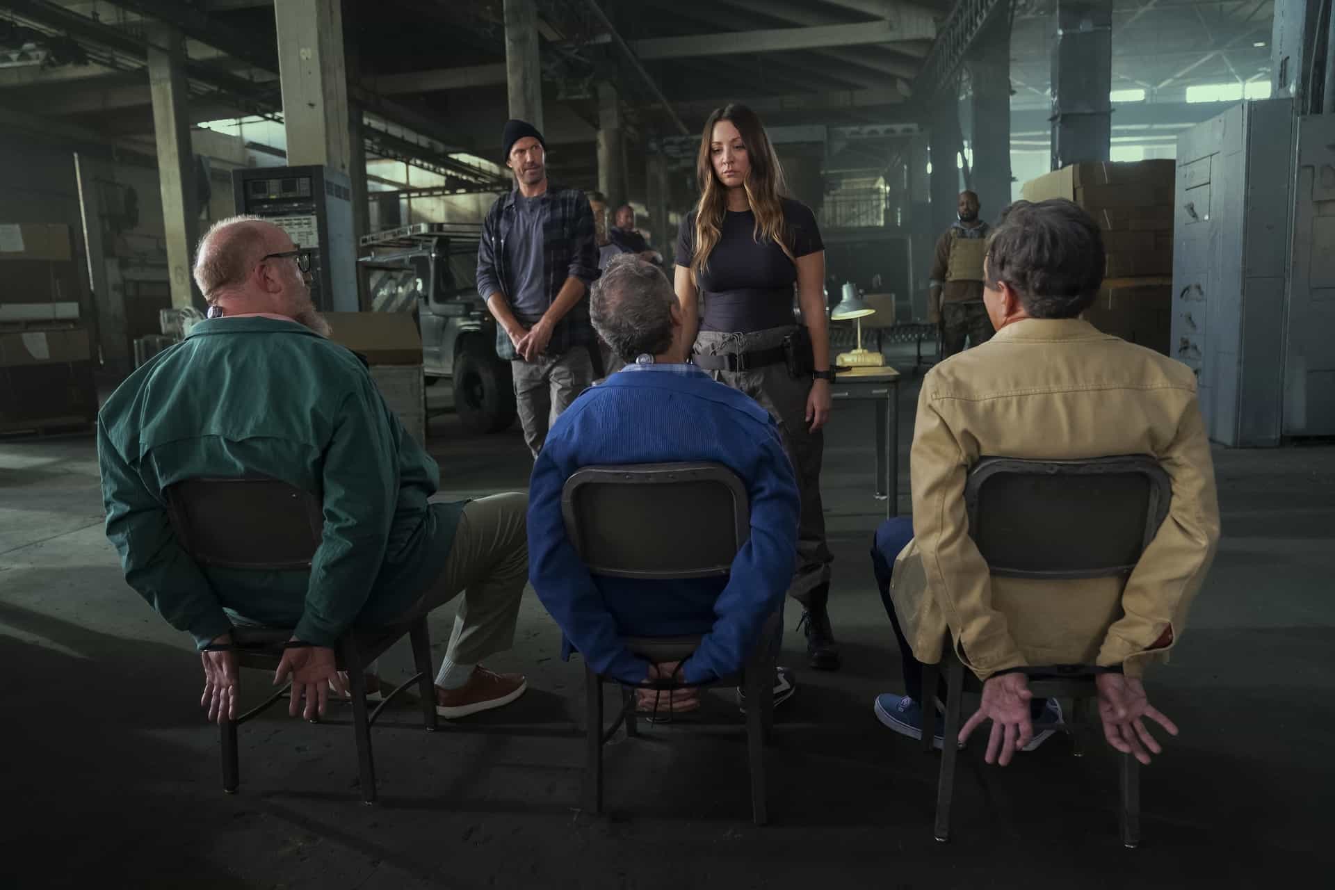 Brian Posehn, Kevin Sussman, Kaley Cuoco, John Ross Bowie STUART FAILS TO SAVE THE UNIVERSE Season 1 Episode 2