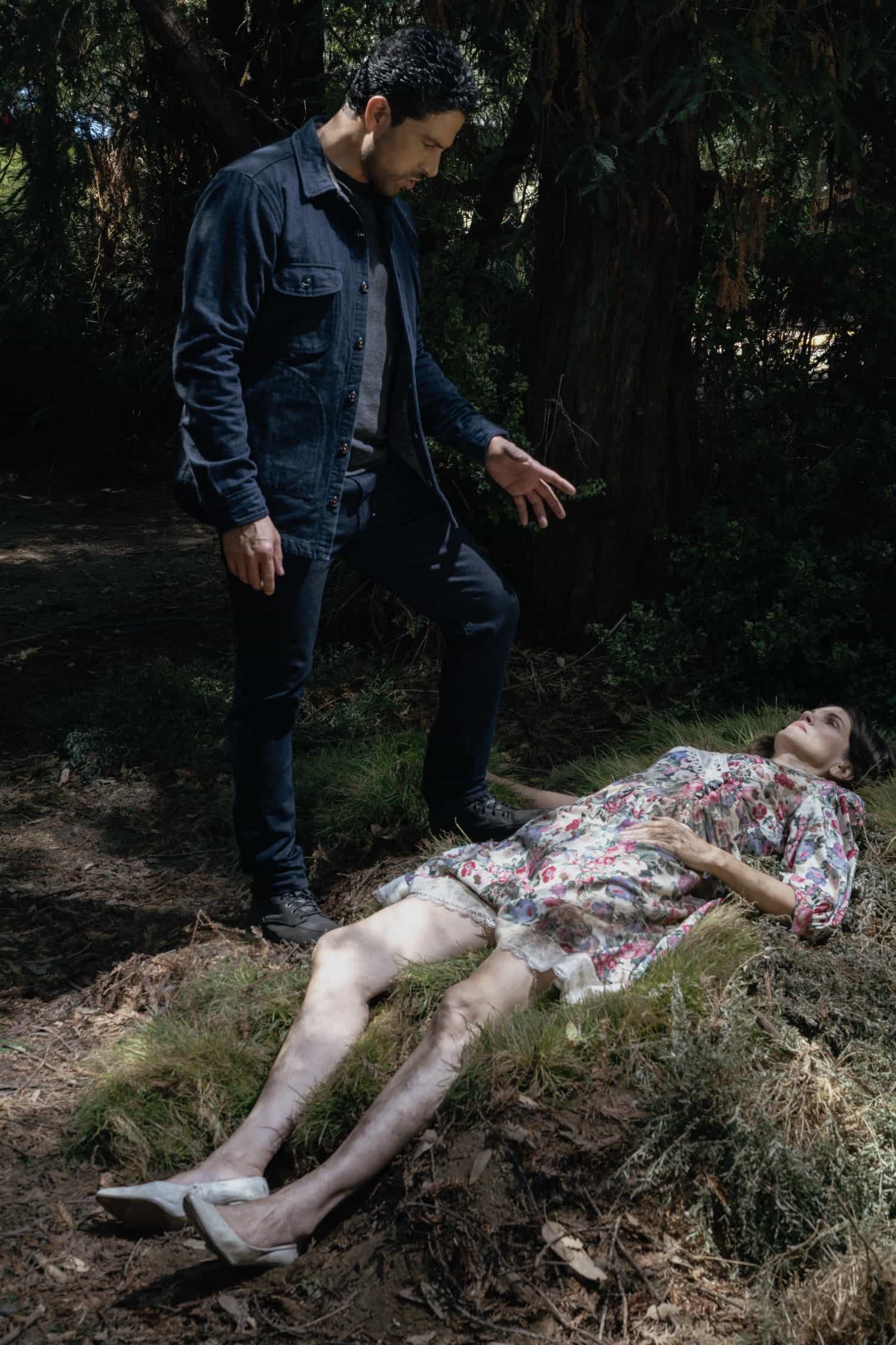 L-R: Joe Mantegna as David Rossi and Jill Lover as Chloe Watts in Criminal Minds: Evolution episode 8, season 19  streaming on Paramount+, 2026.  CREDIT:  Michael Yarish /Paramount+ © 2026 ABC Studios Inc. and CBS Studios Inc. All Rights Reserved.