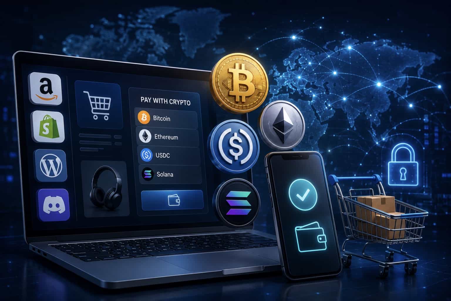 How Digital Platforms Are Adopting Cryptocurrency Payments