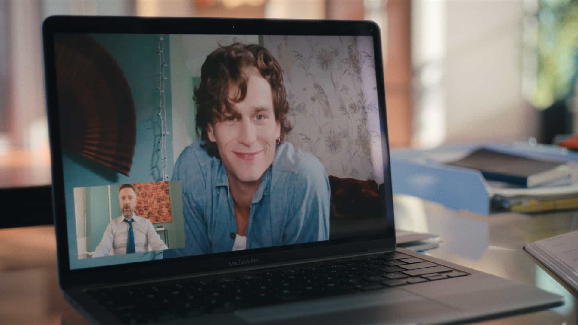 MAXIMUM PLEASURE GUARANTEED Season 1 Episode 9 Photos: "Erroneous" Custody Hearings And Chaos Await 6 Brandon Flynn in "Maximum Pleasure Guaranteed," now streaming on Apple TV.