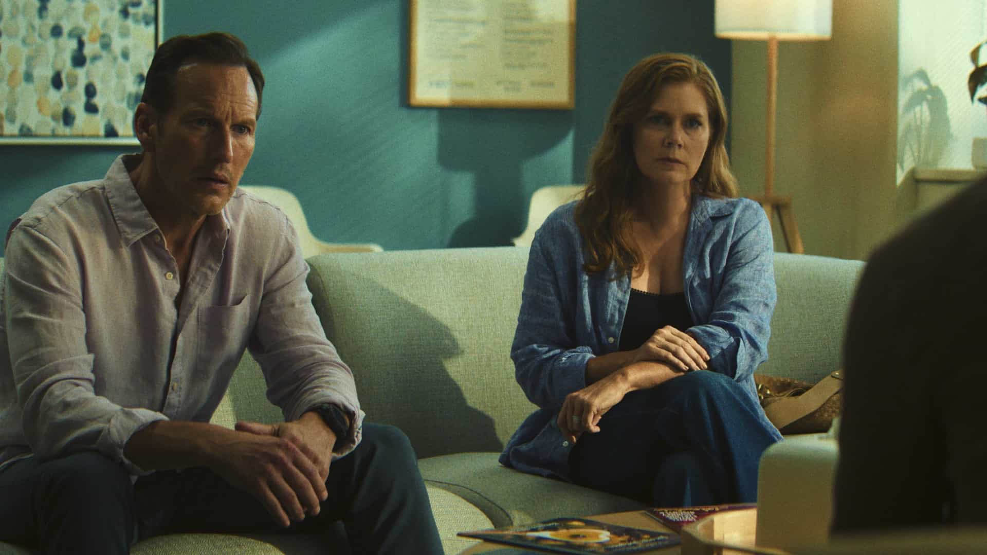 Patrick Wilson and Amy Adams in "Cape Fear," now streaming on Apple TV.
