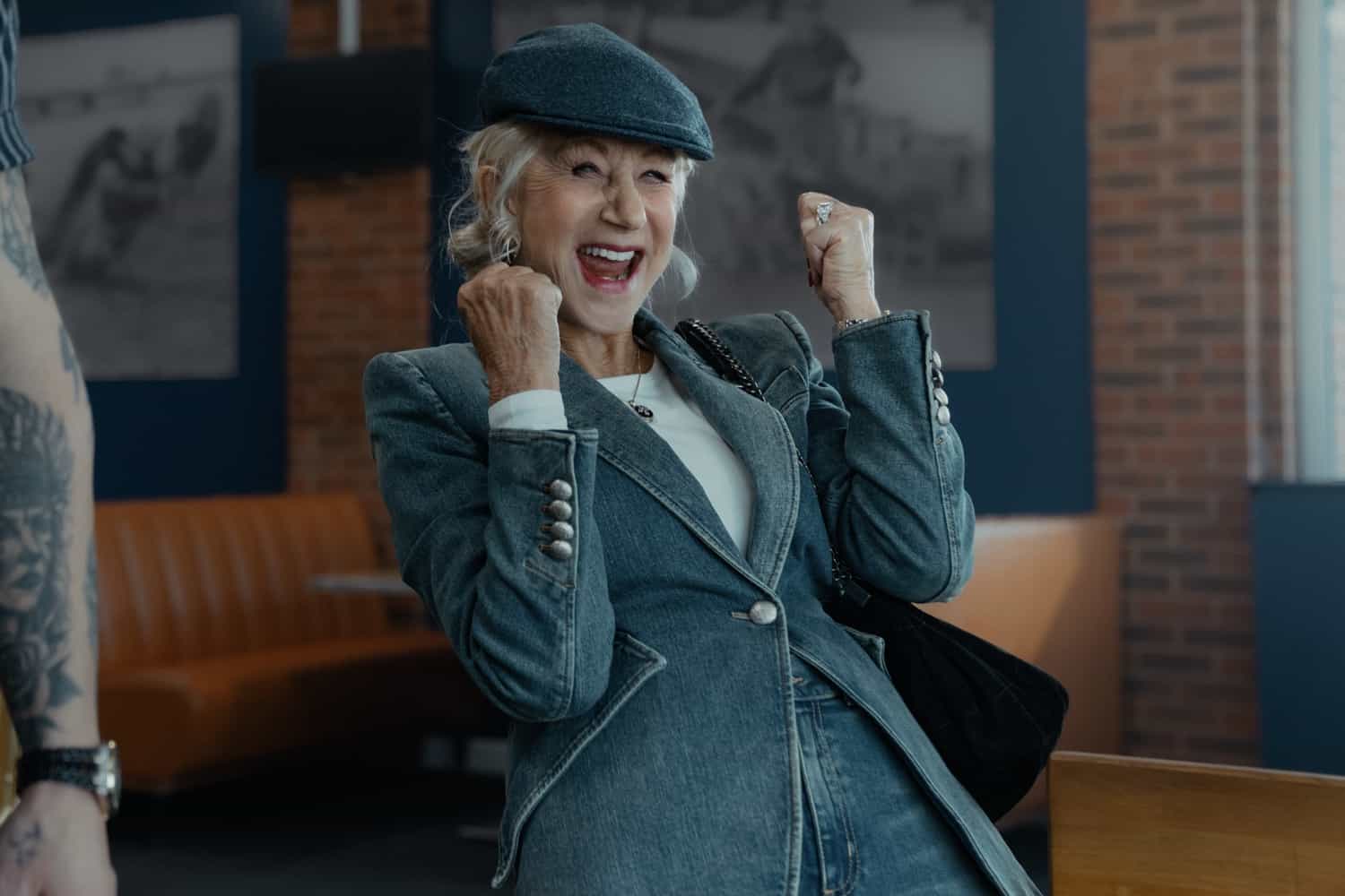 Helen Mirren as Maeve Harrigan In MobLand, season 2, streaming on Paramount+, 2026. Photo Credit: Luke Varley/Paramount+