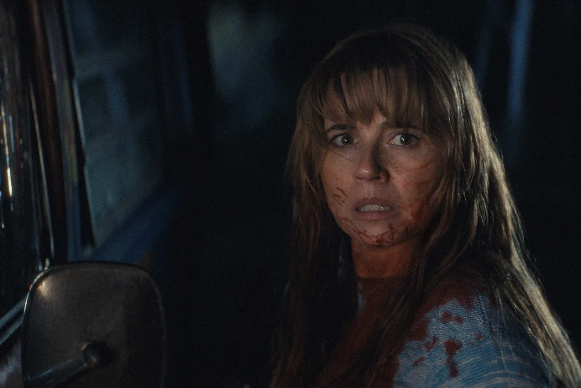CRYSTAL LAKE -- Pictured: Linda Cardellini as Pamela Voorhees -- (Photo by: Peacock)