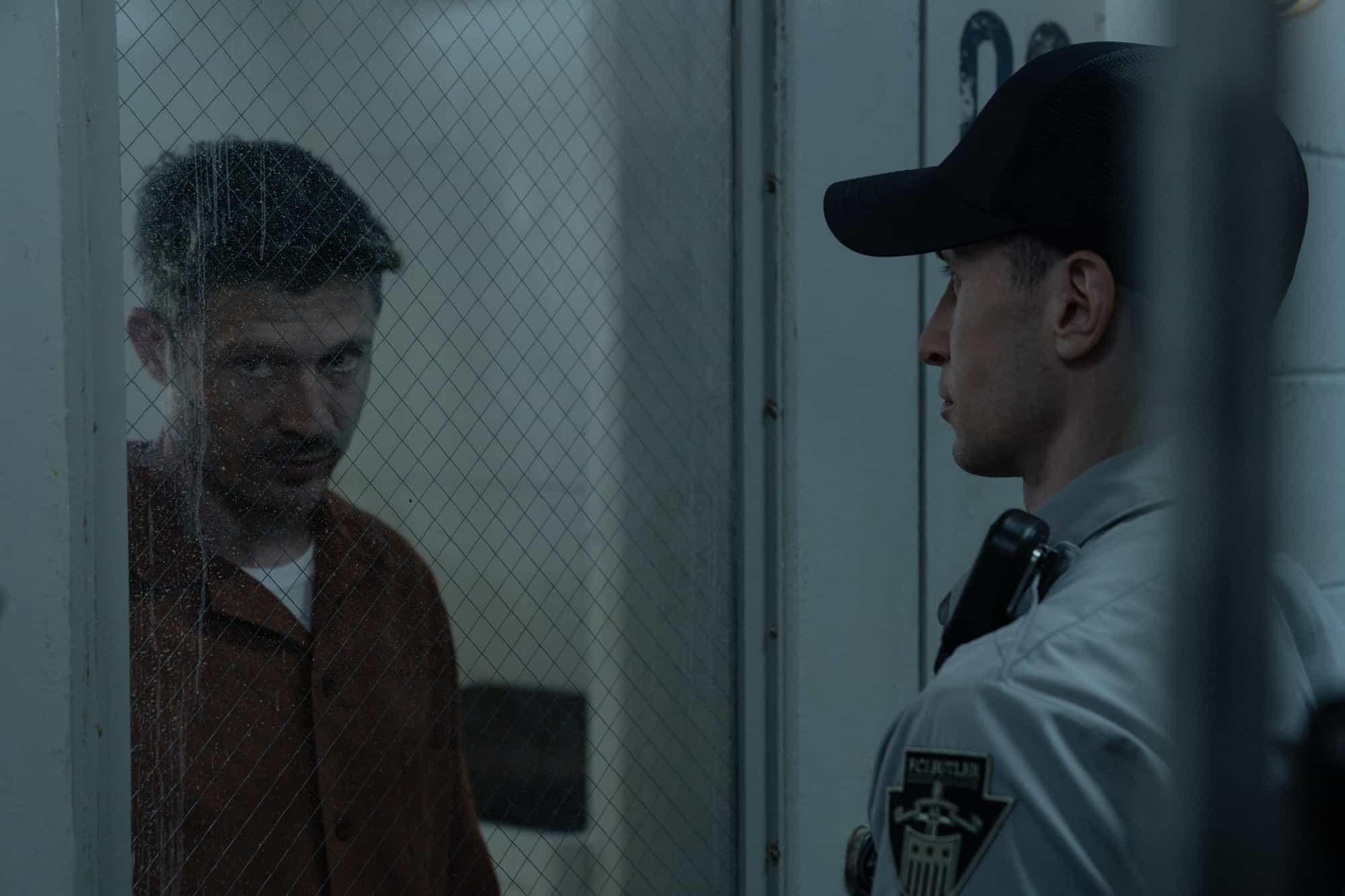 Zach Gilford as Elias Voit in Criminal Minds: Evolution, episode 9, season 19  streaming on Paramount+, 2026.  CREDIT:  Michael Yarish /Paramount+ © 2026 ABC Studios Inc. and CBS Studios Inc. All Rights Reserved.
