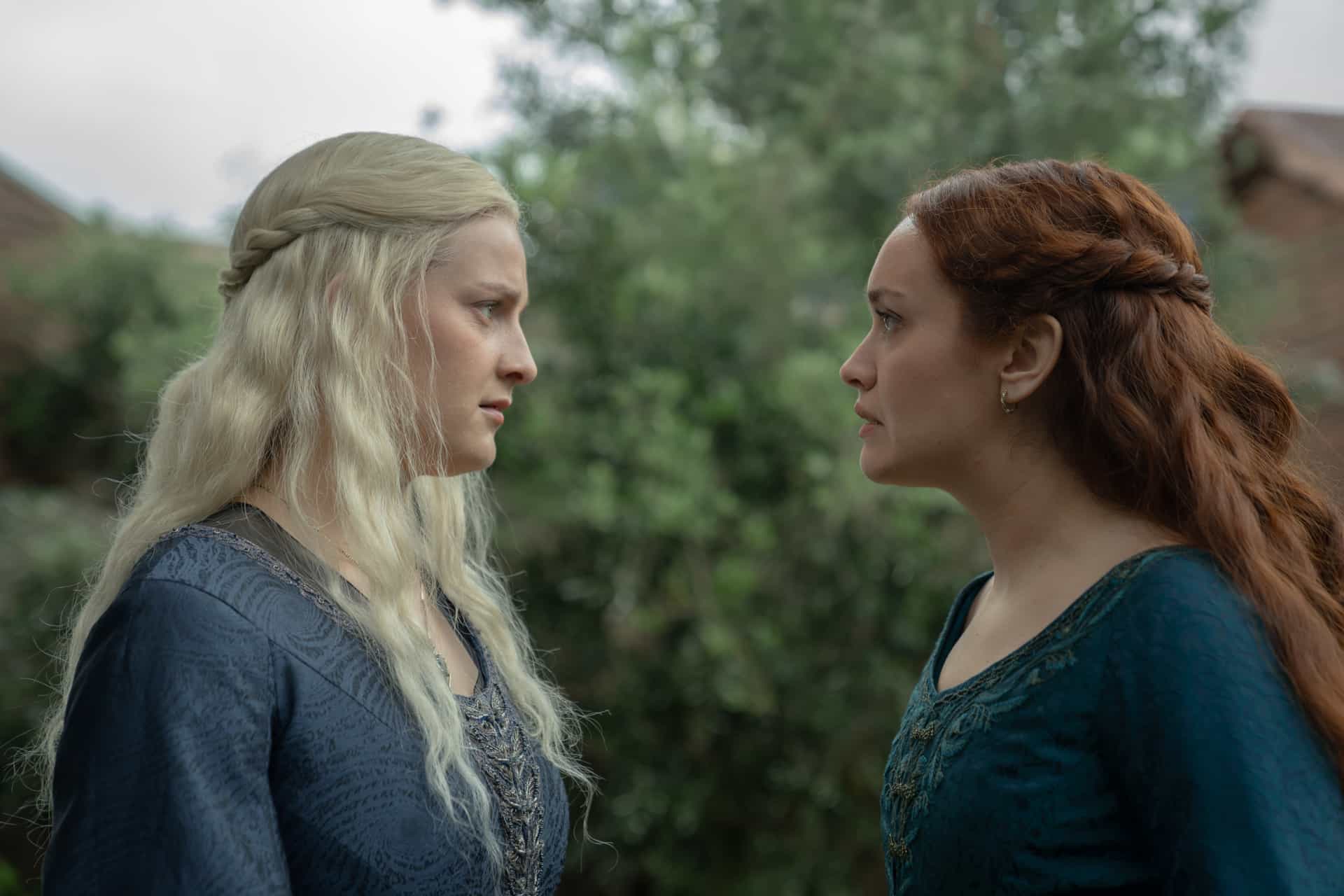 Phia Saban, Olivia Cooke HOUSE OF THE DRAGON Season 3 Episode 5