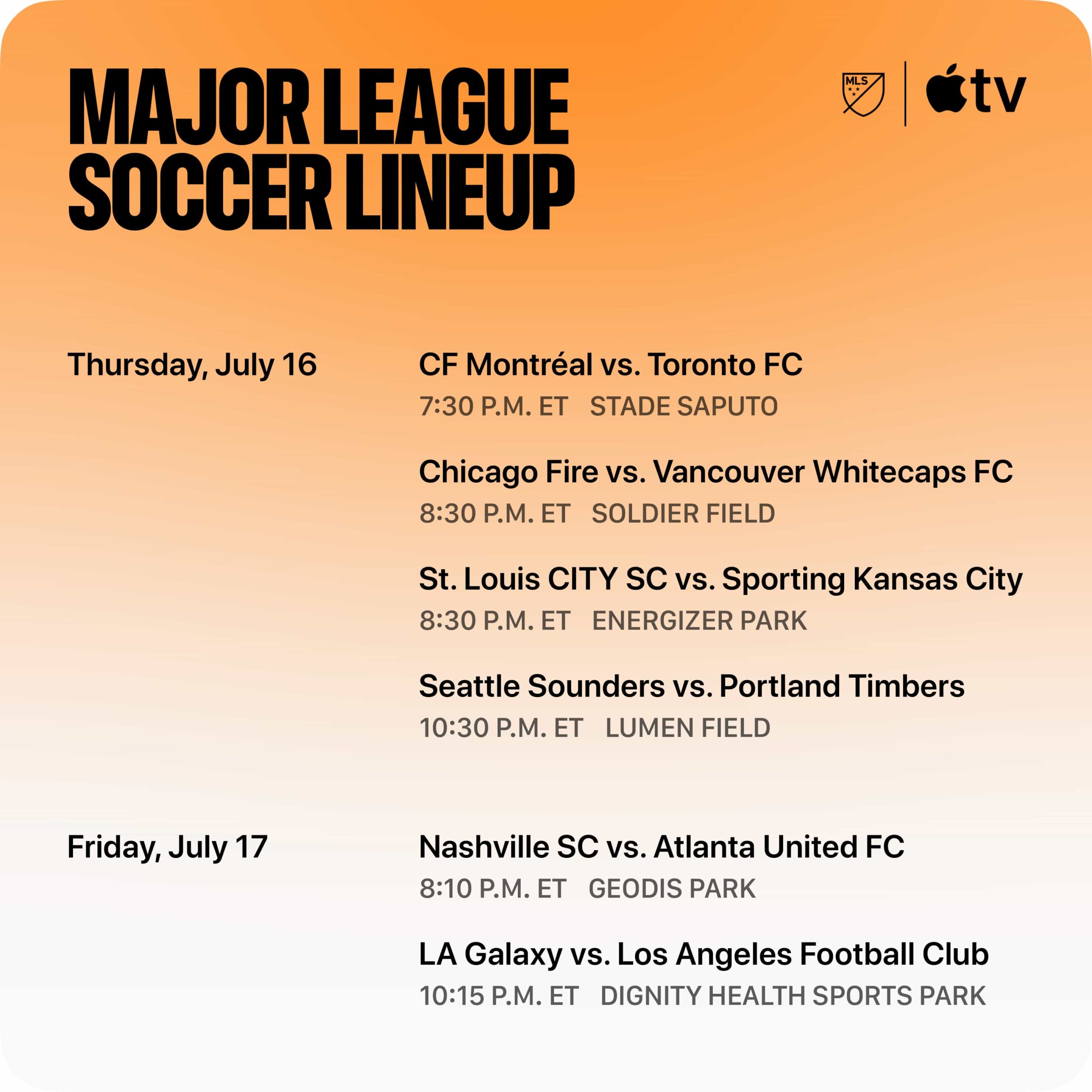 Apple 2026 MLS Season Restart schedule scaled