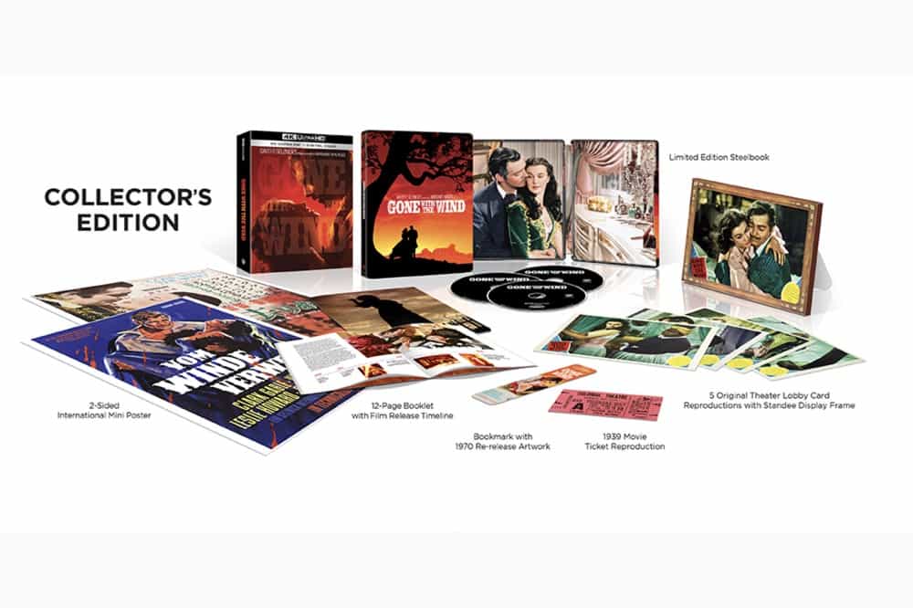 Warner Bros. Discovery Home Entertainment Announces Gone With the Wind on 4K UHD 2 Gone With The Wind 4K Collector's Edition