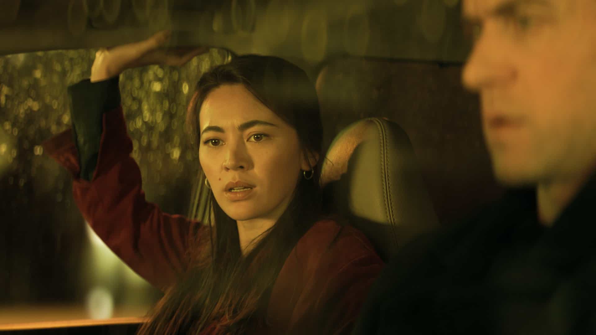 Jessica Henwick and Ashley Zukerman in "Silo," now streaming on Apple TV.