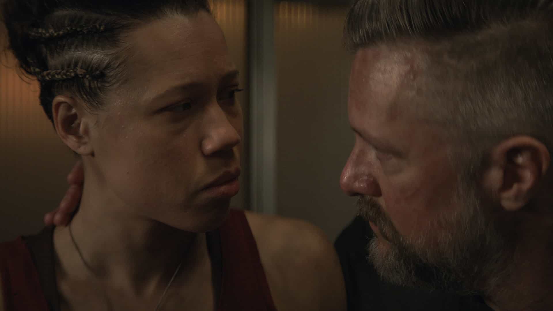 Silo Season 3 Episode 6 Photos + Sneak Peek Clip: "The Drive" 4 Remmie Milner and Shane McRae in "Silo," now streaming on Apple TV.