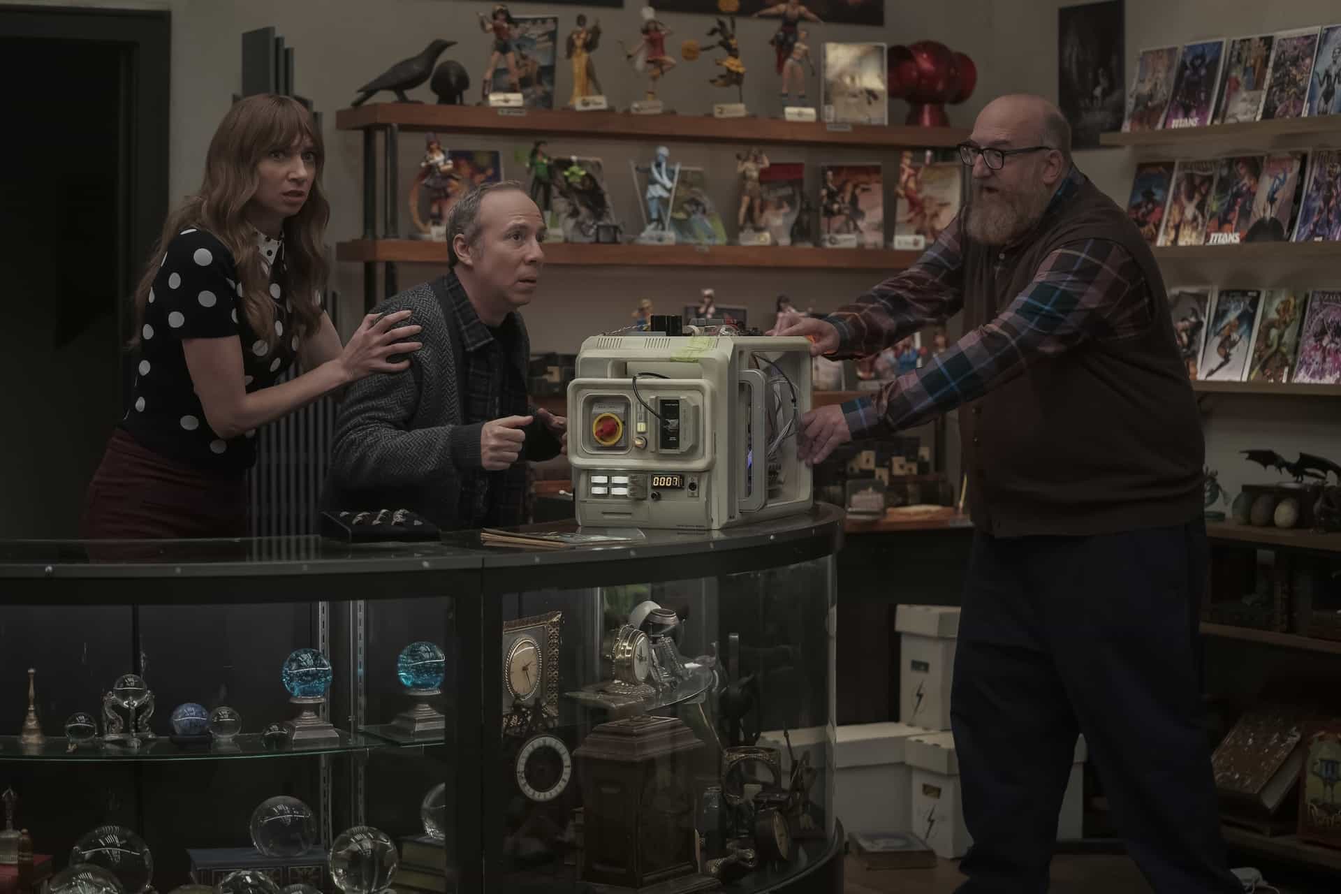 Lauren Lapkus, Kevin Sussman, Brian Posehn STUART FAILS TO SAVE THE UNIVERSE Season 1 Episode 3