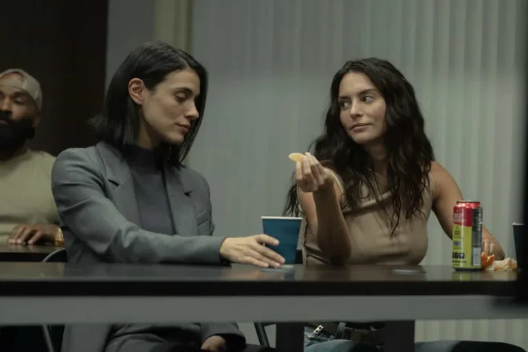 L-R: LaMonica Garrett as Tucker, Laysla De Oliveira as Cruz and Genesis Rodriguez as Josie in Lioness, episode 3, season 3, streaming on Paramount+, 2026. Photo Credit: Lauren "Lo" Smith/Paramount+
