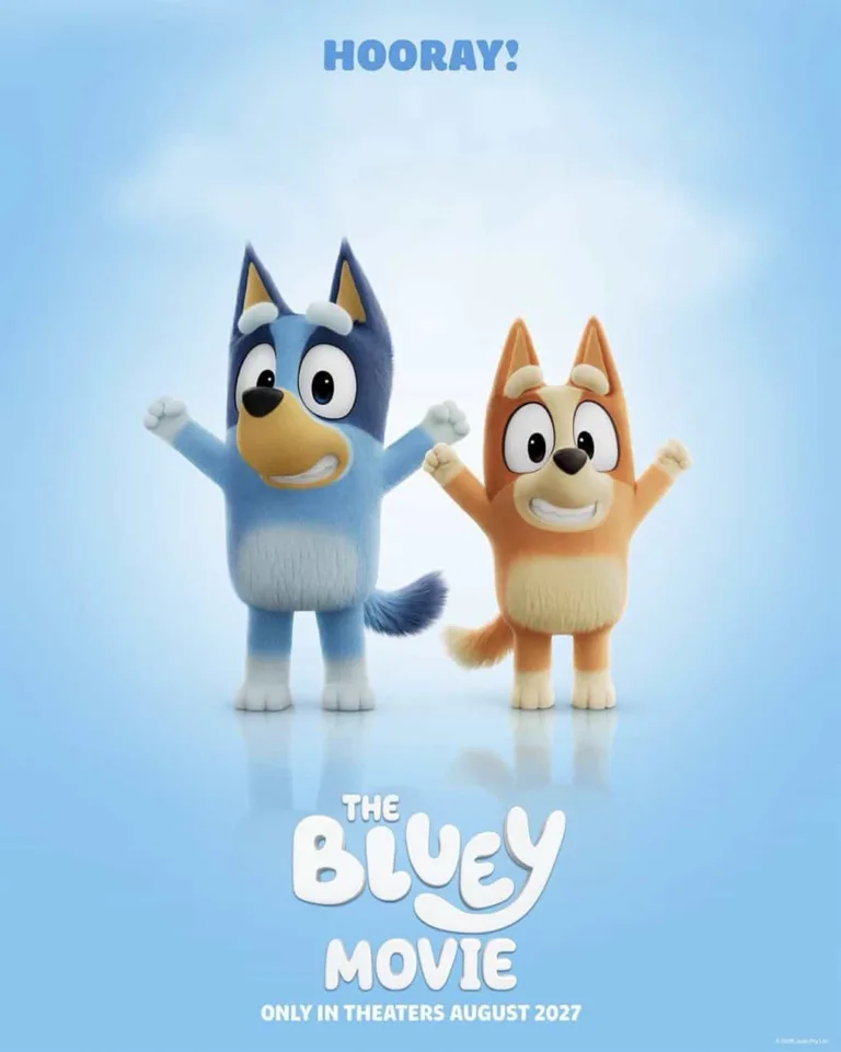 The Bluey Movie Poster New