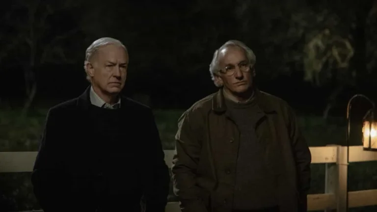 Reed Birney and Matt Craven in "Silo," now streaming on Apple TV.