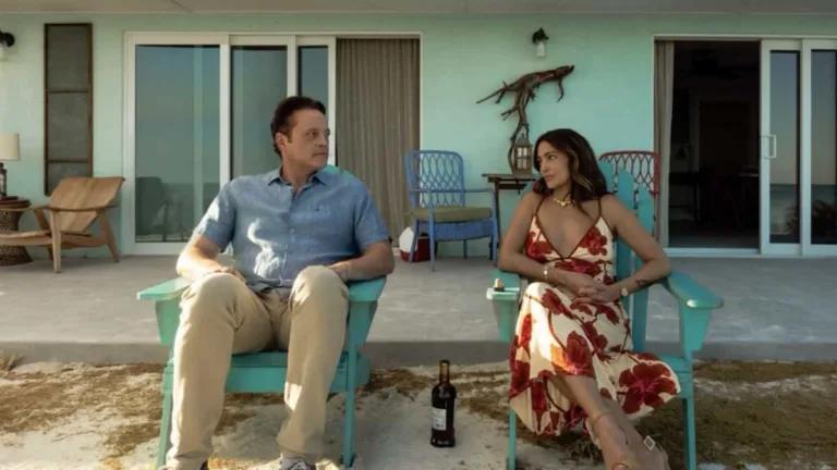Bad Monkey Season 2 Vince Vaughn and Natalie Martinez in "Bad Monkey," premiering December 2, 2026 on Apple TV.