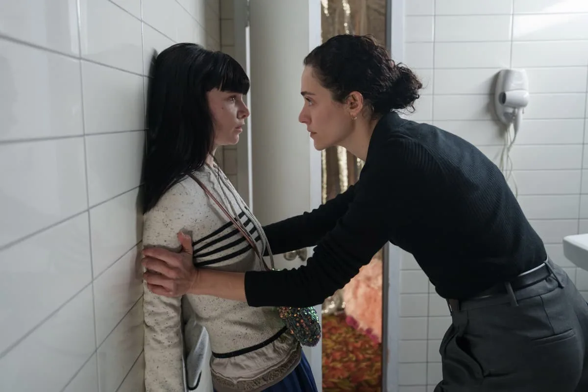 Alice confronts a tense situation in Furious Season 1 Episode 7, “Some Days It Don’t Come Easy.” EMMY ROSSUM, LOLA PETTICREW