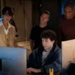 CBS Original Series NCIS,: NEW YORK premiering on October 6, 2026, 9:00 PM ET/PT Pictured: Jennifer Beals as Robyn Wells, Scott Caan as Nick Schaeffer, LL Cool J as Sam Hanna and Devin Druid Sean Sullivan Photo: Michael Greenberg/CBS ©2026 CBS Broadcasting, Inc. All Rights Reserved.
