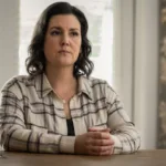 Melanie Lynskey as Shauna in Yellowjackets, episode 8, season 3, streaming on Paramount+ with SHOWTIME, 2025. Photo Credit: Kailey Schwerman/Paramount+ with SHOWTIME.