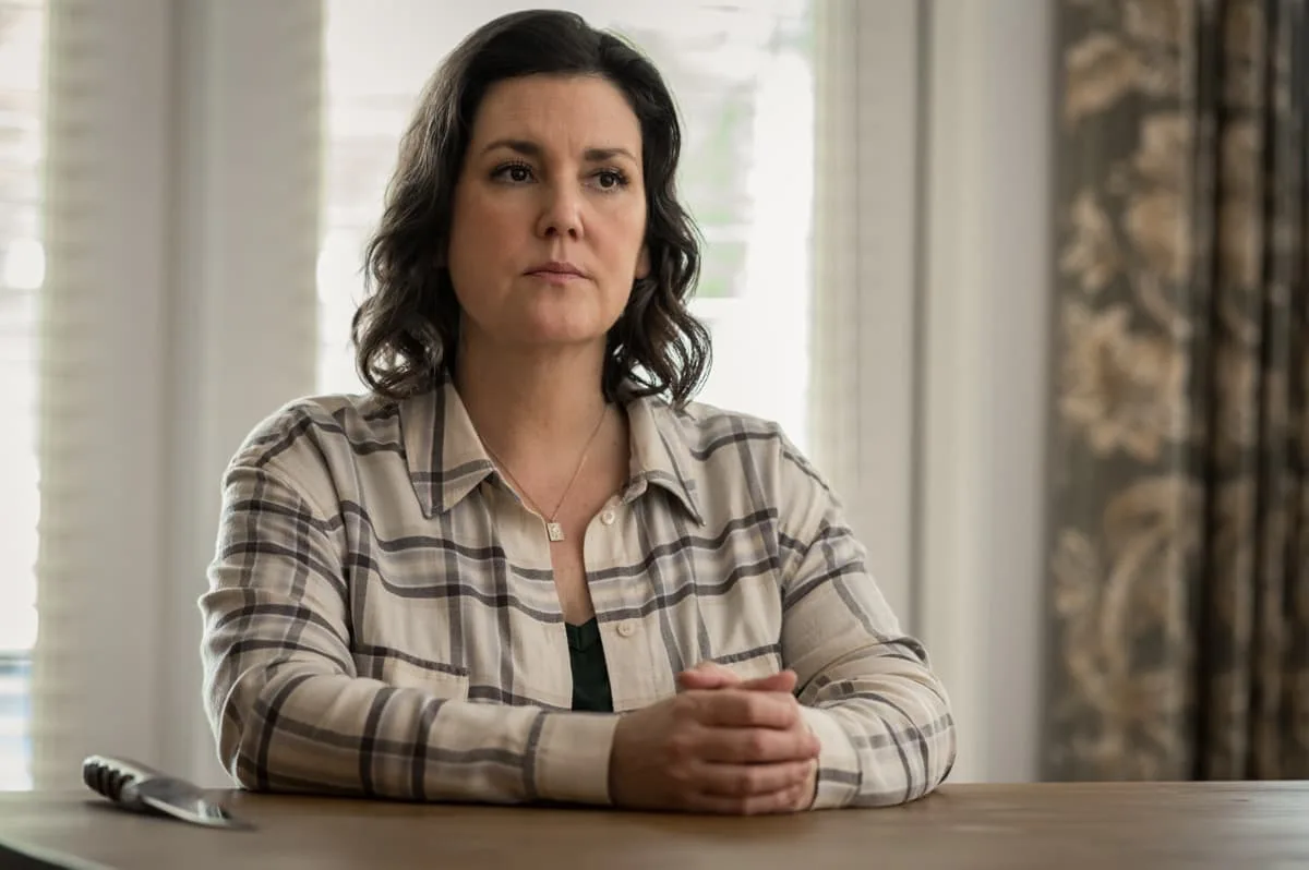 Melanie Lynskey as Shauna in Yellowjackets, episode 8, season 3, streaming on Paramount+ with SHOWTIME, 2025. Photo Credit: Kailey Schwerman/Paramount+ with SHOWTIME.