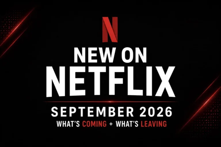 New On Netflix September 2026