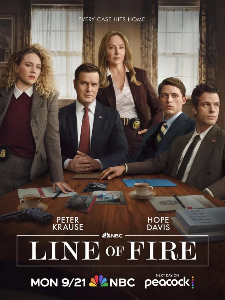 Line Of Fire Season 1 Poster - NBC