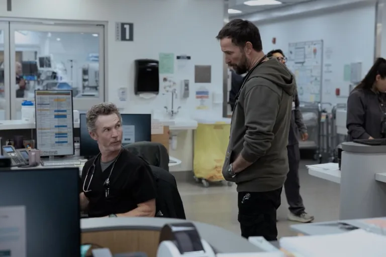Shawn Hatosy, Noah Wyle THE PITT Season 3