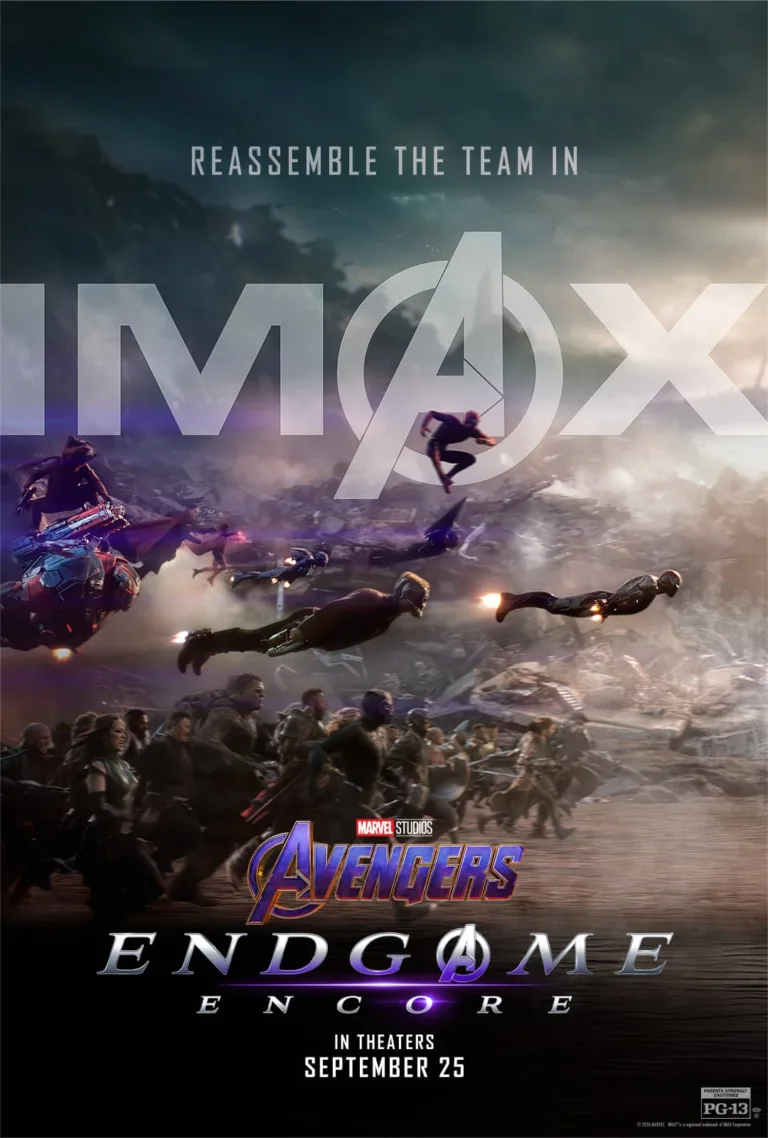 Avengers Endgame Encore IMAX Poster