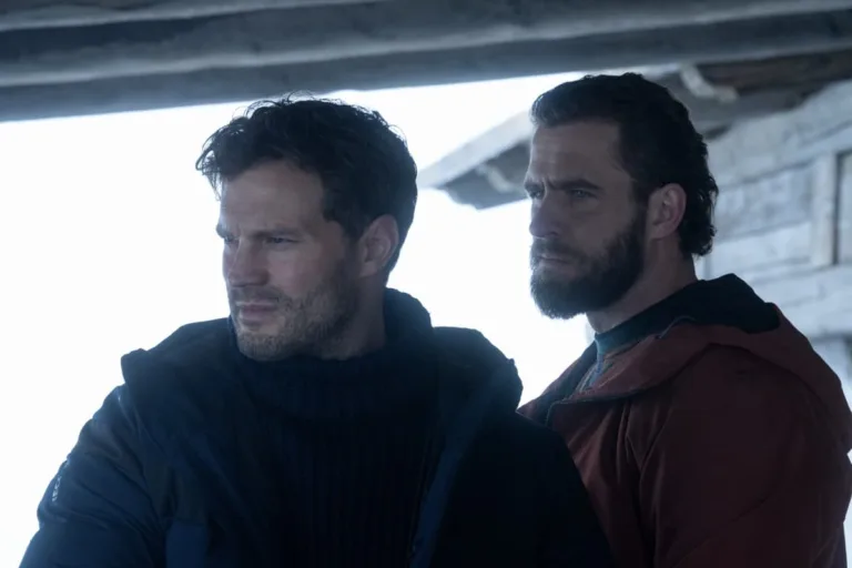 Jamie Dornan and Jack Kesy in "12 12 12," premiering November 13, 2026 on Apple TV.