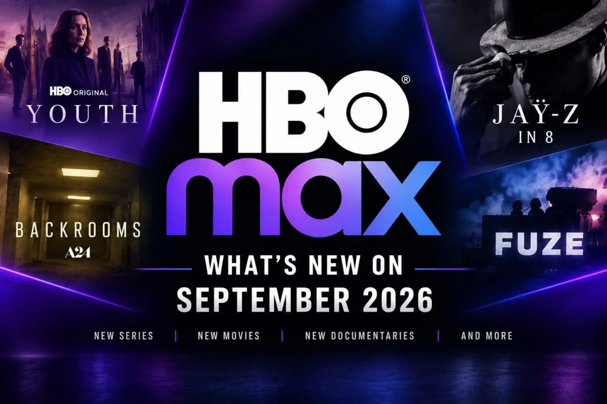 What’s new on HBO Max in September 2026, including new movies, series and documentaries