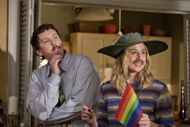 FX's ADULTS -- “The Scrub” -- Season 2, Episode 1 — Pictured (L-R): Liam Cullagh as OJ., Lucy Freyer as Billie. CR: FX