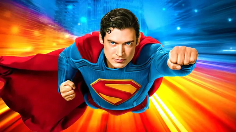 David Corenswet as Superman in Superman: Man of Tomorrow