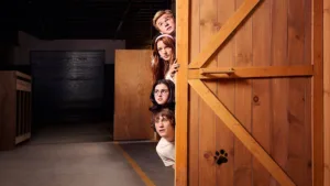 Mckenna Grace, Tanner Hagen, Abby Ryder Fortson and Maxwell Jenkins in Netflix’s Scooby-Doo: Origins