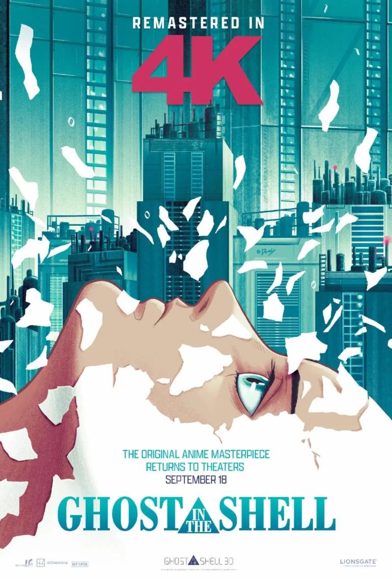 Ghost In The Shell 4K Poster