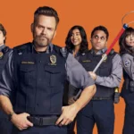 Animal Control Season 5 Cast Photo: L-R: Michael Rowland as Shred, Joel McHale as Frank, Vella Lovell as Emily, Ravi Patel as Patel, and Grace Palmer as Victoria, in the all-new season of ANIMAL CONTROL. CR: Pamela Littky /FOX © 2026 FOX Media LLC.