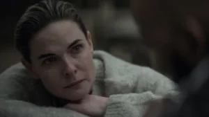 Silo Season 3 Episode 10 "Troy" Season Finale Rebecca Ferguson in "Silo," now streaming on Apple TV.