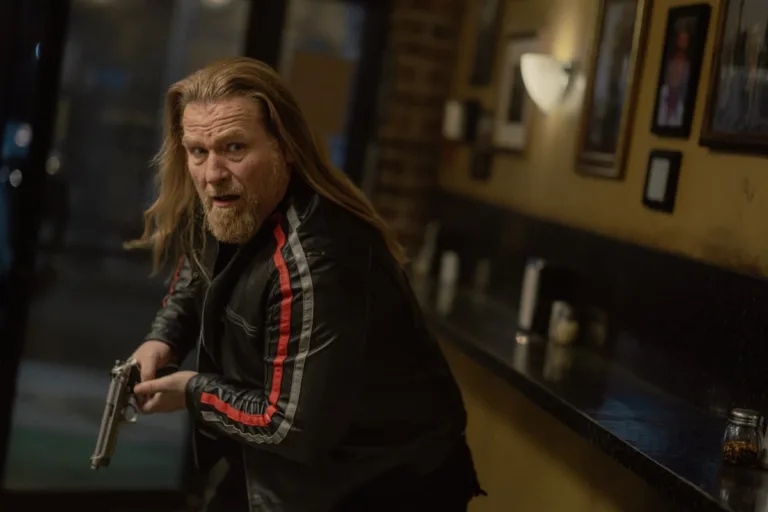 Mike "Cash Flo" Walden as Bigfoot in Tulsa King, episode 9, season 4, streaming on Paramount+, 2026. Photo Credit: Steve Swisher/Paramount+
