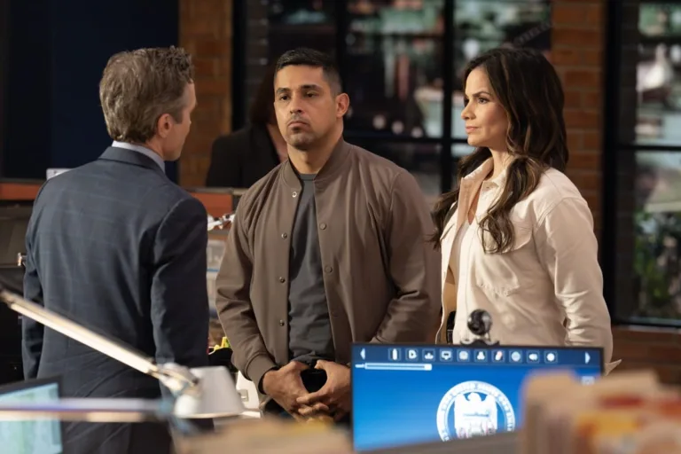 “Wayward Son” - CBS Original Series NCIS, scheduled to air on Tuesday, Oct. 6 (8:00-9:00 PM, ET/PT).   Pictured (L-R): Wilmer Valderrama as Nicholas Torres, Katrina Law as Jessica Knight.  Photo: Robert Voets/CBS ©2026 CBS Broadcasting, Inc. All Rights Reserved.