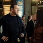 Boston Blue Season 2 Episode 1 “The “Crash” -- Coverage of the CBS Original Series Boston Blue, scheduled to air on the CBS Television Network. Pictured (L-R): Donnie Wahlberg as Danny Reagan and Sonequa Martin-Green as Lena Silver Photo: Seacia Pavao/CBS ©2026 CBS Broadcasting, Inc. All Rights Reserved.
