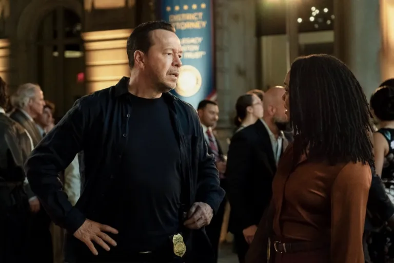 “The “Crash” -- Coverage of the CBS Original Series Boston Blue, scheduled to air on the CBS Television Network. Pictured (L-R): Donnie Wahlberg as Danny Reagan and Sonequa Martin-Green as Lena Silver Photo: Seacia Pavao/CBS ©2026 CBS Broadcasting, Inc. All Rights Reserved.