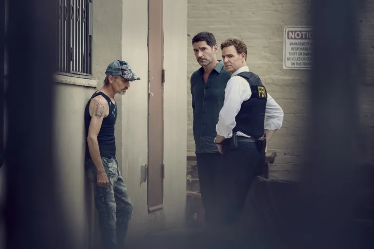 "The Deep" -- CBS Original Series CIA, scheduled to air on Monday, Oct. 5 (9:00-10:00 PM, ET/PT), on the CBS Television Network and streaming on Paramount+.  Pictured (L-R): Charles Baker as Keith Truman, Tom Ellis as CIA Case Officer Colin Glass, and Nick Gehlfuss as Special Agent Bill Goodman. Photo: Mark Schafer/CBS ©2026 CBS Broadcasting, Inc. All Rights Reserved.