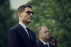 CIA Season 2 Episode 1 "The Deep" Pictured: Tom Ellis as CIA Case Officer Colin Glass.