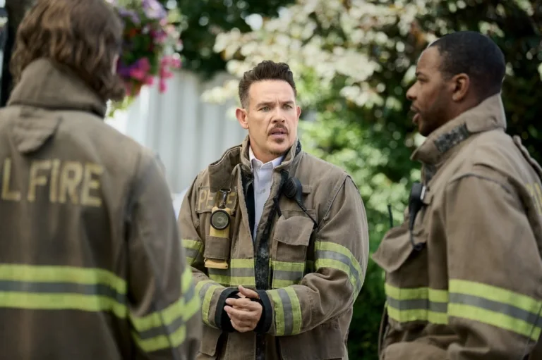 Fire Country Season 5 Episode 1 “Founders’ Day” -- CBS Original Series Fire Country, scheduled to air on Friday, October 9 (9:00-10:00 PM, ET/PT), on the CBS Television Network, and streaming on Paramount+. Pictured: Kevin Alejandro as Manny Perez. Photo: Sergei Bachlakov/CBS ©2026 CBS Broadcasting, Inc. All Rights Reserved.