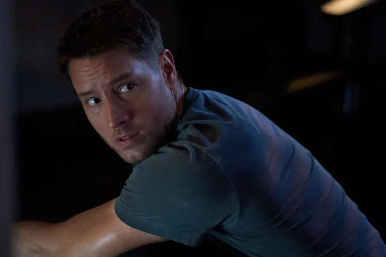 "Safe Harbor" -- Coverage of the CBS Original Series Tracker, scheduled to air on the CBS Television Network. Pictured: Justin Hartley as Colter Shaw Photo: Tyler Golden/CBS ©2026 CBS Broadcasting, Inc. All Rights Reserved.