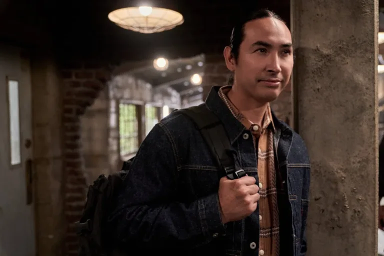 "All Hat No Cattle" -- Coverage of the CBS Original Series Marshals, scheduled to air on the CBS Television Network.   Pictured: Tatanka Means as Miles Kittle.  Photo: Gilles Mingasson/CBS ©2026 CBS Broadcasting, Inc. All Rights Reserved.