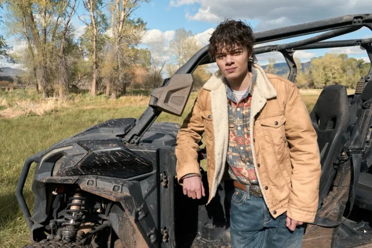 "All Hat No Cattle" -- Coverage of the CBS Original Series Marshals, scheduled to air on the CBS Television Network.   Pictured: Brecken Merrill as Tate Dutton.  Photo: Gilles Mingasson/CBS ©2026 CBS Broadcasting, Inc. All Rights Reserved.