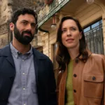 Morgan Spector as Robert Langdon and Rebecca Hall as Katherine Solomon The Secret Of Secrets